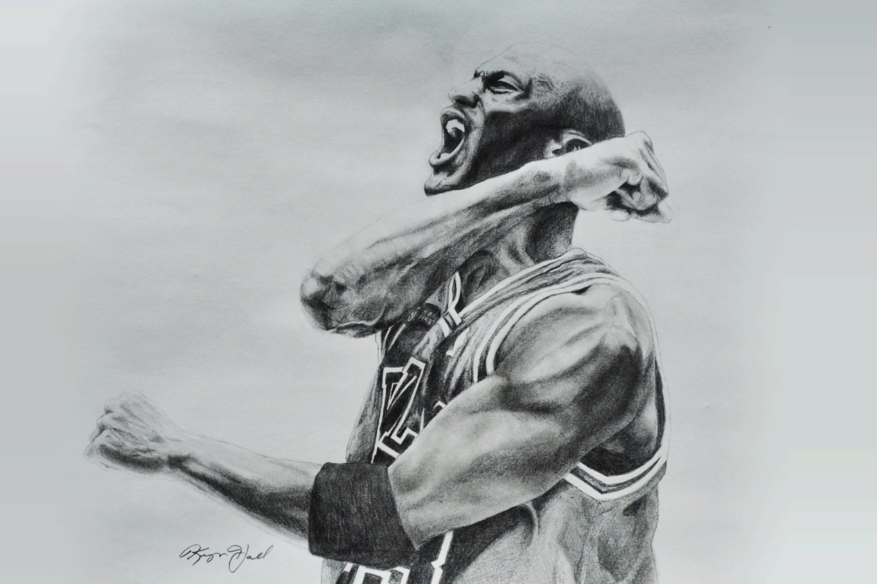 jordan 23 drawing