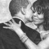 Barack and Michelle Obama “True Love” pencil artwork by Keegan Hall