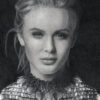 Zara Larsson pencil artwork by Keegan Hall
