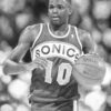 Nate McMillan pencil artwork by Keegan Hall