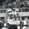 Bobby Wagner pencil artwork by Keegan Hall