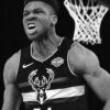 Giannis Antetokounmpo pencil artwork by Keegan Hall