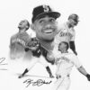 Julio Rodriguez pencil artwork by Keegan Hall
