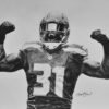The Enforcer pencil artwork by Keegan Hall